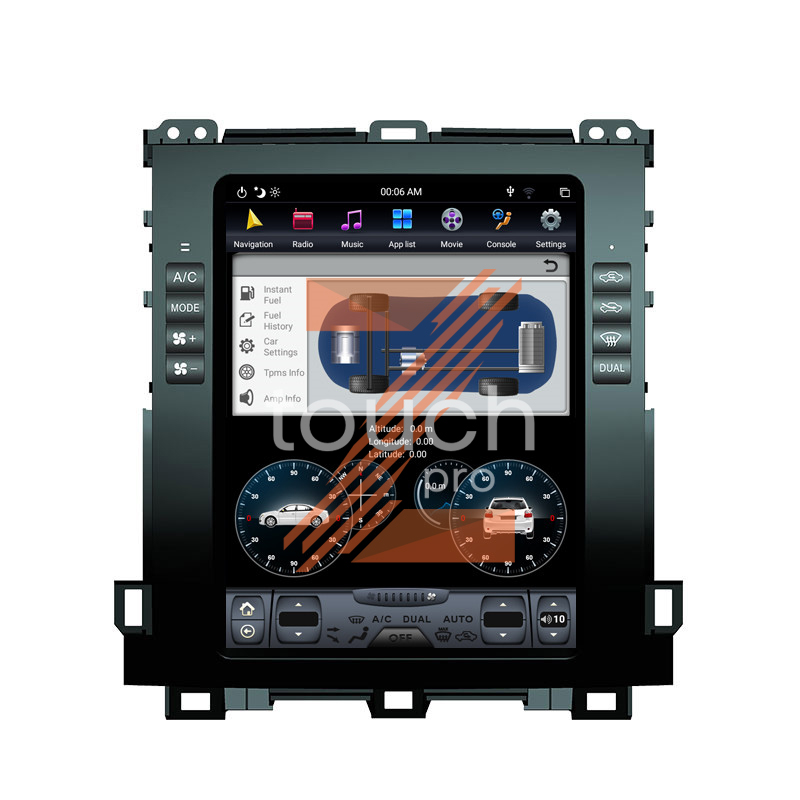 Toyota Land Cruiser Prado 2002/2009 10.4"